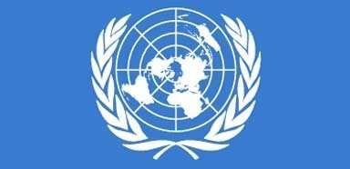 El emblema y la bandera de la ONU Descripción...