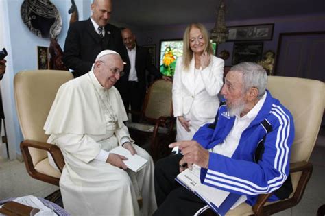El encuentro entre el papa Francisco y Fidel Castro
