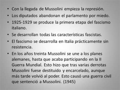 El Fascismo consecuencias | El fascismo italian...