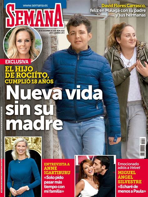 El hijo de Rocío Carrasco tampoco quiere vivir con su madre