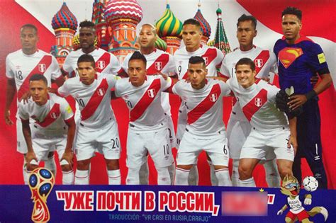 El lío de la selección peruana de fútbol con una postal en ...