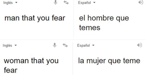 El machismo del traductor Google: considera que las ...