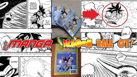 ¡EL MANGA DE DRAGON BALL GT! ¡El misterioso manga de ...