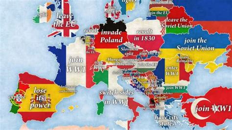 El mapa de Europa hecho a partir de la opción ...