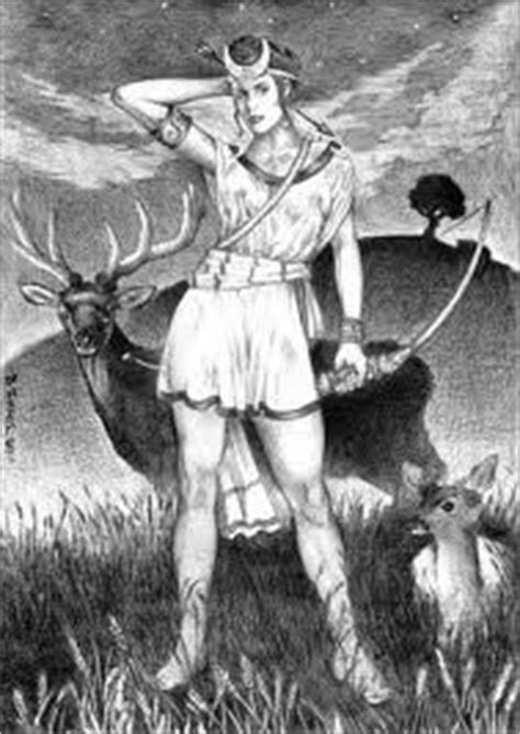 El Mito de Ártemis o Artemisa   Mitología Griega