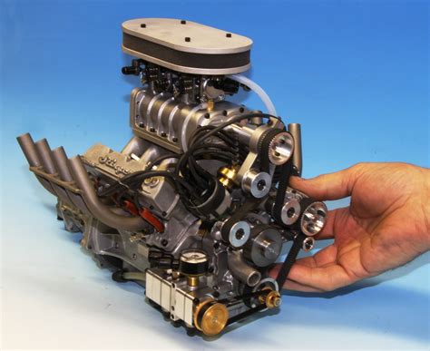 El motor V8 más pequeño que se fabrica