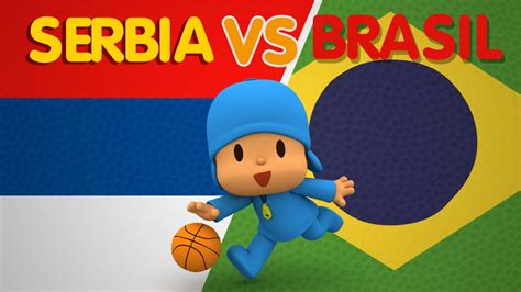 El Mundial de Baloncesto con Pocoyó: CUARTOS SERBIA vs ...