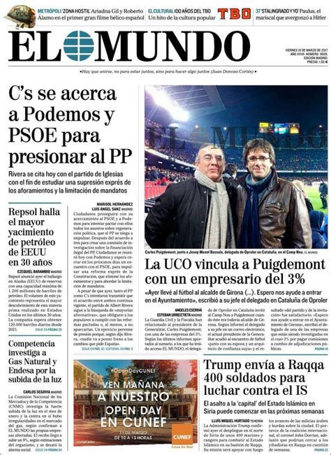 El Mundo  10/03/2017    La Prensa Diaria