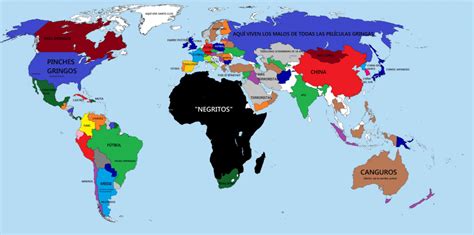 El mundo y sus países vistos desde los mapas de ...