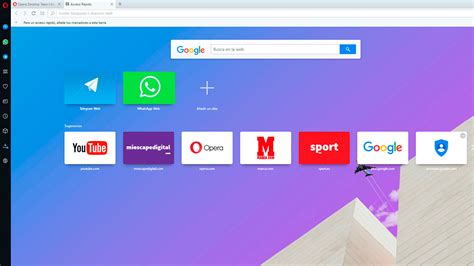 El navegador Opera incorpora Telegram y Whatsapp | Escape ...