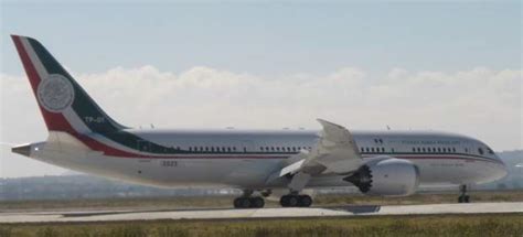 El nuevo avión presidencial para Peña Nieto aterriza en ...