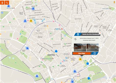 El nuevo Mapa Alcobendas de la web municipal muestra la ...
