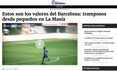 El OK Diario se enzarza contra los alevines del Barça