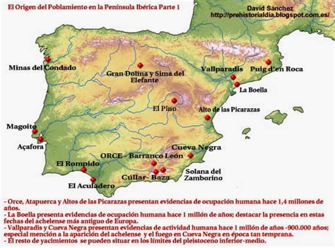 El origen del poblamiento en la Península Ibérica en el ...