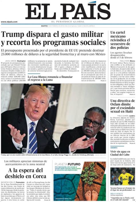 El Pais  13/02/2018    La Prensa Diaria