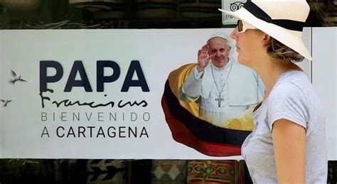 El papa viaja mañana a Colombia con un mensaje de ...