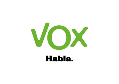 El partido político VOX se presenta con una marca creada ...