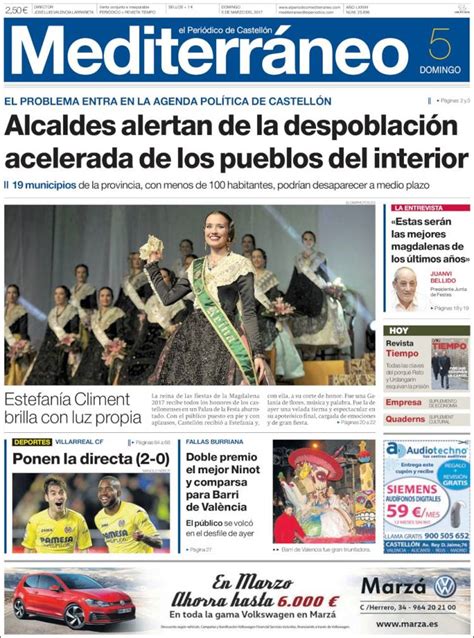 El periodico Mediterraneo  05/03/2017    La Prensa Diaria