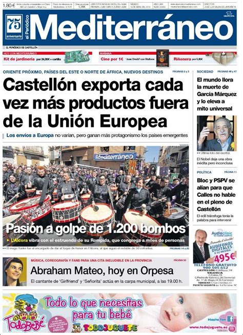 El periodico Mediterraneo  19/04/2014    La Prensa Diaria