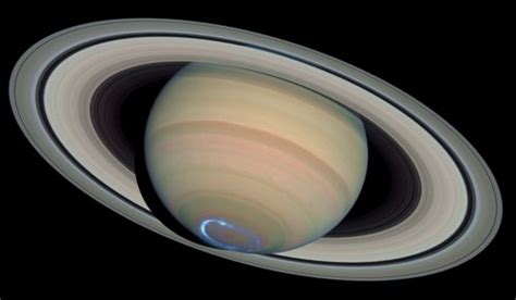 El planeta Saturno, señor de los anillos