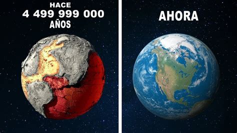 El planeta tierra hace 4 499 999 000 años   YouTube