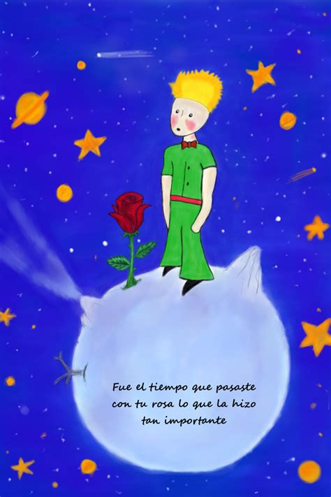 El Principito y la Rosa by katubeltz on DeviantArt