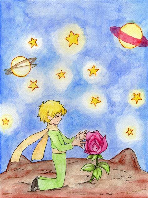 El principito y su rosa... by lebasilig on DeviantArt