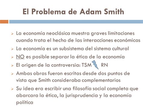 El Problema de Adam Smith   ppt descargar