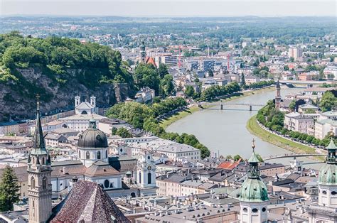 El Río Salzach a su paso por Salzburgo   Anibal Trejo ...
