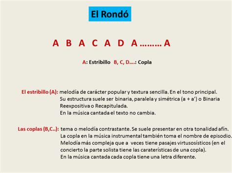 El Rondó simple | musicnetmaterials