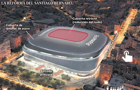El Santiago Bernabéu podrá tener un hotel y un centro ...