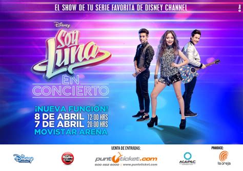 El show de  Soy Luna  en Santiago: abril 2017 | AgendaMusical