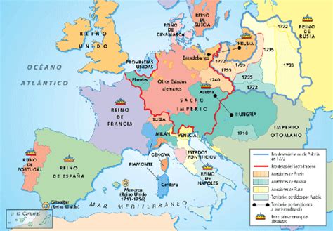 El siglo XVIII en Europa : GEOHISTORIA. Apuntes Historia ...