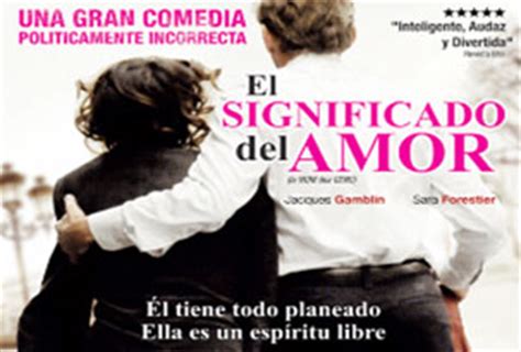 El significado del amor | Cines Argentinos