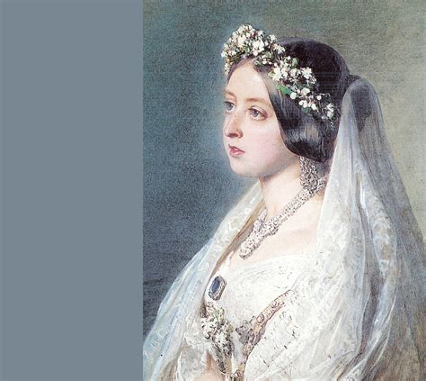 El significado del vestido de novia de la Reina Victoria ...