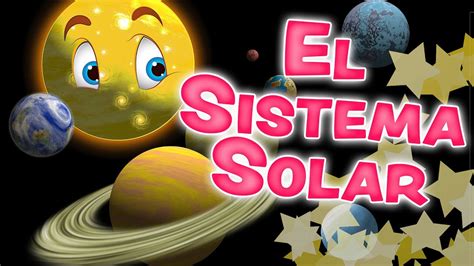El SISTEMA SOLAR para niños   Los Planetas en inglés y ...