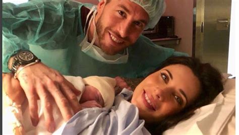 El tercer hijo de Sergio Ramos nace ¡en domingo de Ramos!