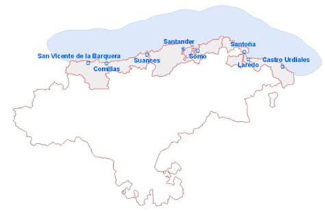 El Tiempo. Predicción playas: Cantabria   Agencia Estatal ...