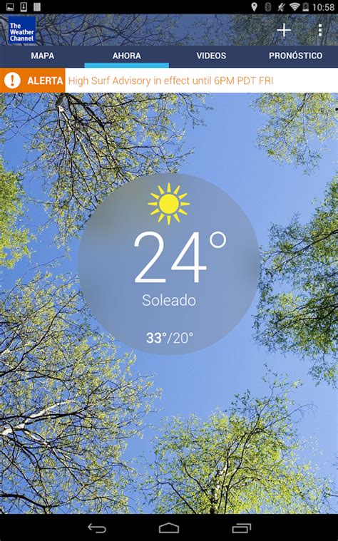 El Tiempo   Pronóstico de clima   Aplicaciones Android en ...