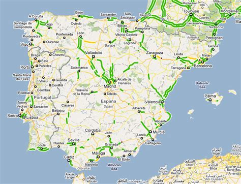El tráfico en tiempo real, en Google Maps | España ...