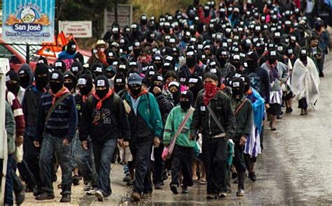El Universal   Los Estados   Zapatistas reaparecen en silencio