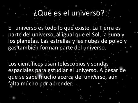 El universo