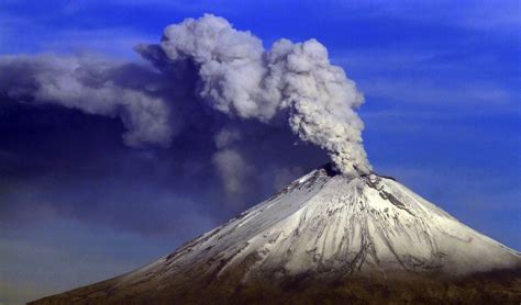 El volcán Popocatépetl incrementa su actividad ...