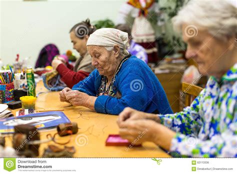 Elderly People During Occupational Therapy For Eldery And ...