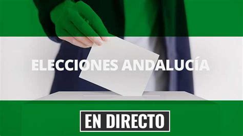 Elecciones Andalucía: La jornada electoral en directo