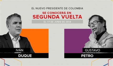 Elecciones presidenciales Colombia 2018: Duque y Petro, la ...