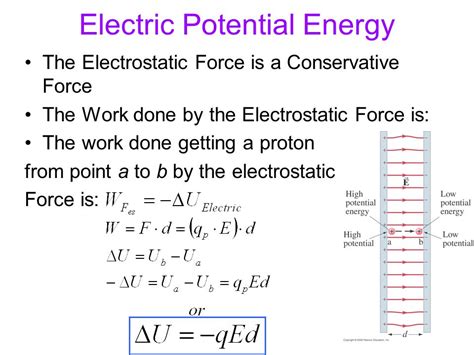 Electric Potential Energy   ppt video online download