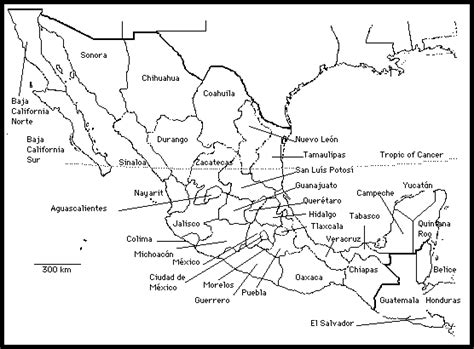 Elegant Mexico State Abbreviations List | Emaps World