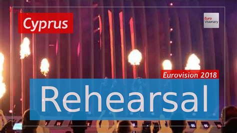 Eleni Foureira   Fuego   Eurovision 2018 Cyprus  Rehearsal ...
