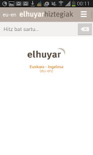 Elhuyar Hiztegiak online   Aplicaciones de Android en ...